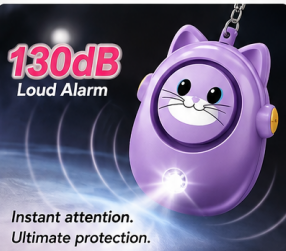 AzoraSA Kitty Guard Personal Safety Alarm (130dB)