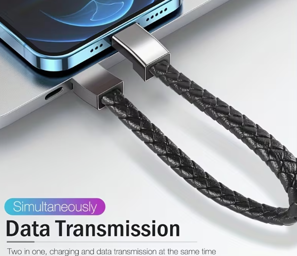 AzoraSA ChargeBand | USB-C & iPhone Charging Cable Bracelet