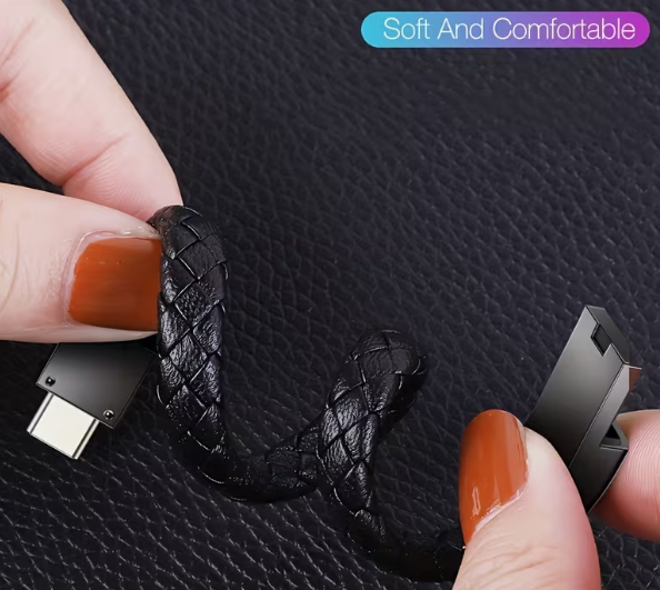 AzoraSA ChargeBand | USB-C & iPhone Charging Cable Bracelet