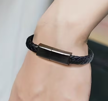 AzoraSA ChargeBand | USB-C & iPhone Charging Cable Bracelet